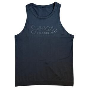 Lululemon x Peloton Sweaty Swiftly Muscle Tank Cycling Gym Black Size Medium
